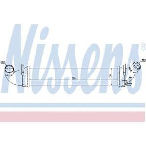 интеркулер (охладител за въздуха на турбината) NISSENS 96602