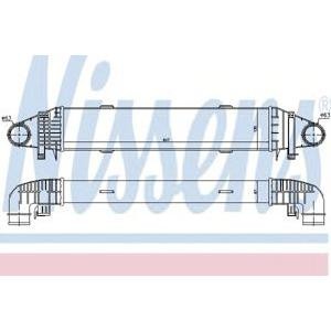 интеркулер (охладител за въздуха на турбината) NISSENS 96596