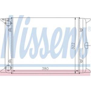 воден радиатор NISSENS 65140 