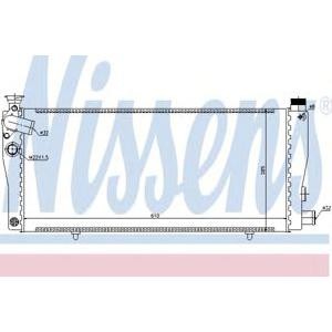 воден радиатор NISSENS 63709