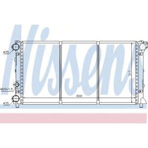 воден радиатор NISSENS 64002 