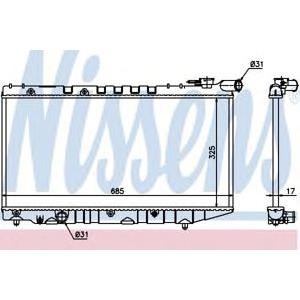 воден радиатор NISSENS 64835 