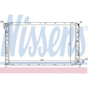 воден радиатор NISSENS 60978 