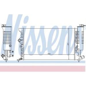воден радиатор NISSENS 61388