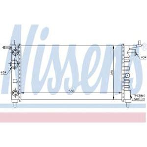воден радиатор NISSENS 63284 