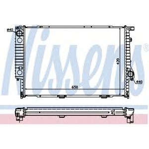 воден радиатор NISSENS 60747A