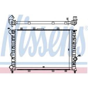 воден радиатор NISSENS 60044