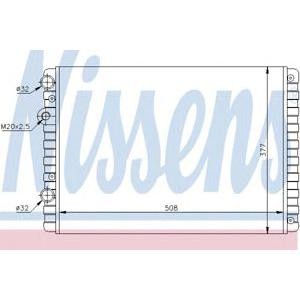 воден радиатор NISSENS 652321 