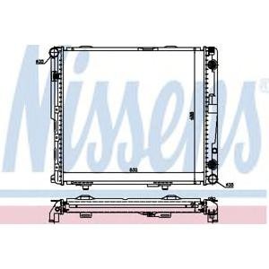 воден радиатор NISSENS 62698A 