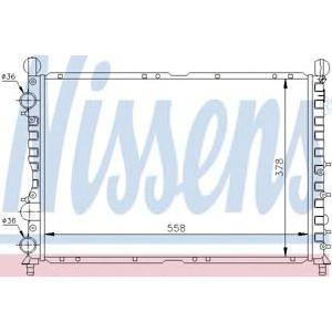 воден радиатор NISSENS 60035