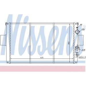воден радиатор NISSENS 63328 