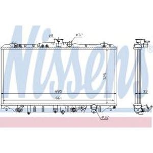 воден радиатор NISSENS 63341 