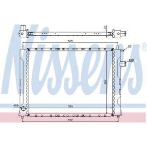 воден радиатор NISSENS 642111 