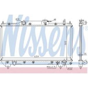 воден радиатор NISSENS 64783A