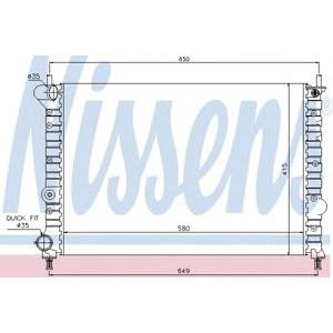 воден радиатор NISSENS 68802 