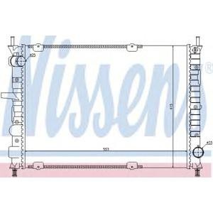 воден радиатор NISSENS 61791 