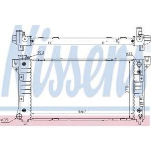воден радиатор NISSENS 60999A