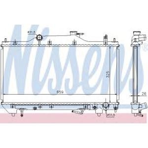 воден радиатор NISSENS 64642A 