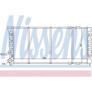 воден радиатор NISSENS 65286 