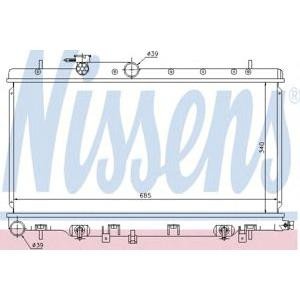 воден радиатор NISSENS 67711 