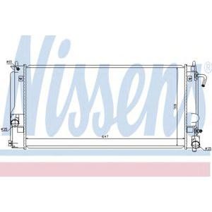воден радиатор NISSENS 64822 