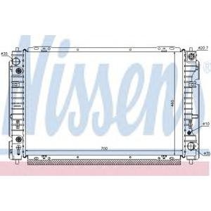 воден радиатор NISSENS 62004