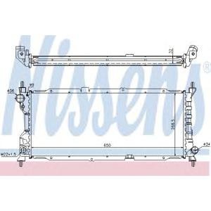 воден радиатор NISSENS 63286A 