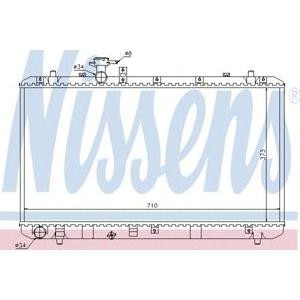 воден радиатор NISSENS 64197 
