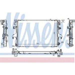 воден радиатор NISSENS 65283A 