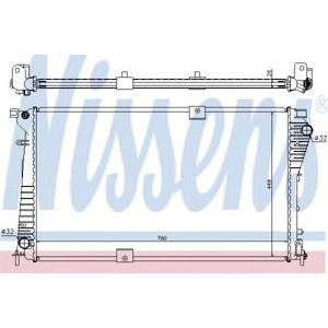 воден радиатор NISSENS 630709 