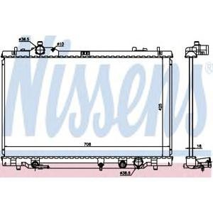 воден радиатор NISSENS 646819 