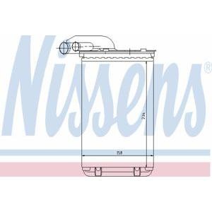 радиатор за парно NISSENS 73252
