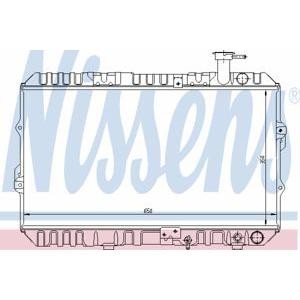 воден радиатор NISSENS 62264 