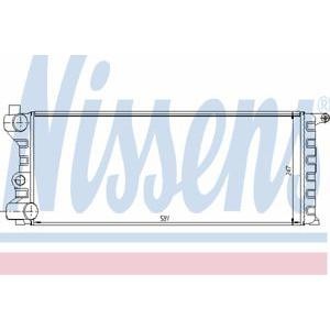 воден радиатор NISSENS 62312 