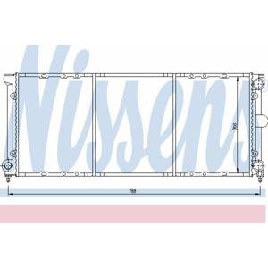 воден радиатор NISSENS 651621 