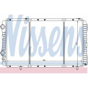 воден радиатор NISSENS 61862