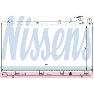 воден радиатор NISSENS 64185 