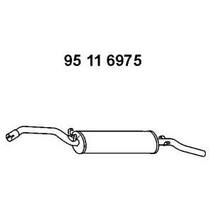 задно гърне EBERSPACHER 95 11 6975 