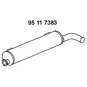 средно гърне EBERSPACHER 95 11 7383 