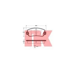 накладки NK 222314 