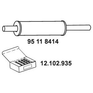 предно гърне EBERSPACHER 95 11 8414 