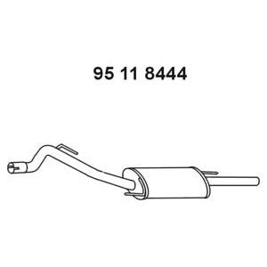 задно гърне EBERSPACHER 95 11 8444