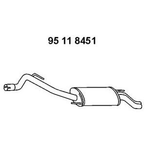 задно гърне EBERSPACHER 95 11 8451 