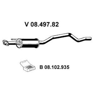 предно гърне EBERSPACHER 08.497.82