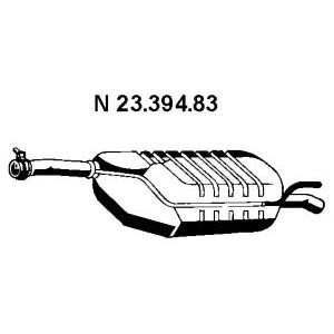 задно гърне EBERSPACHER 23.394.83 