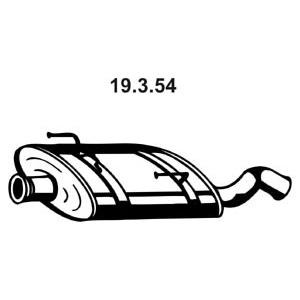 задно гърне EBERSPACHER 19.3.54