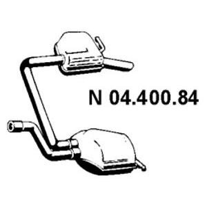 задно гърне EBERSPACHER 04.400.84