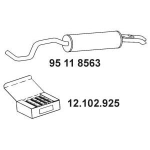 задно гърне EBERSPACHER 95 11 8563