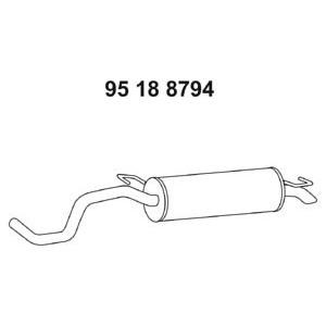 задно гърне EBERSPACHER 95 18 8794 