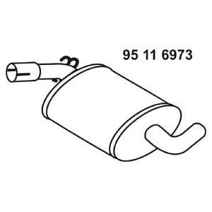 средно гърне EBERSPACHER 95 11 6973 